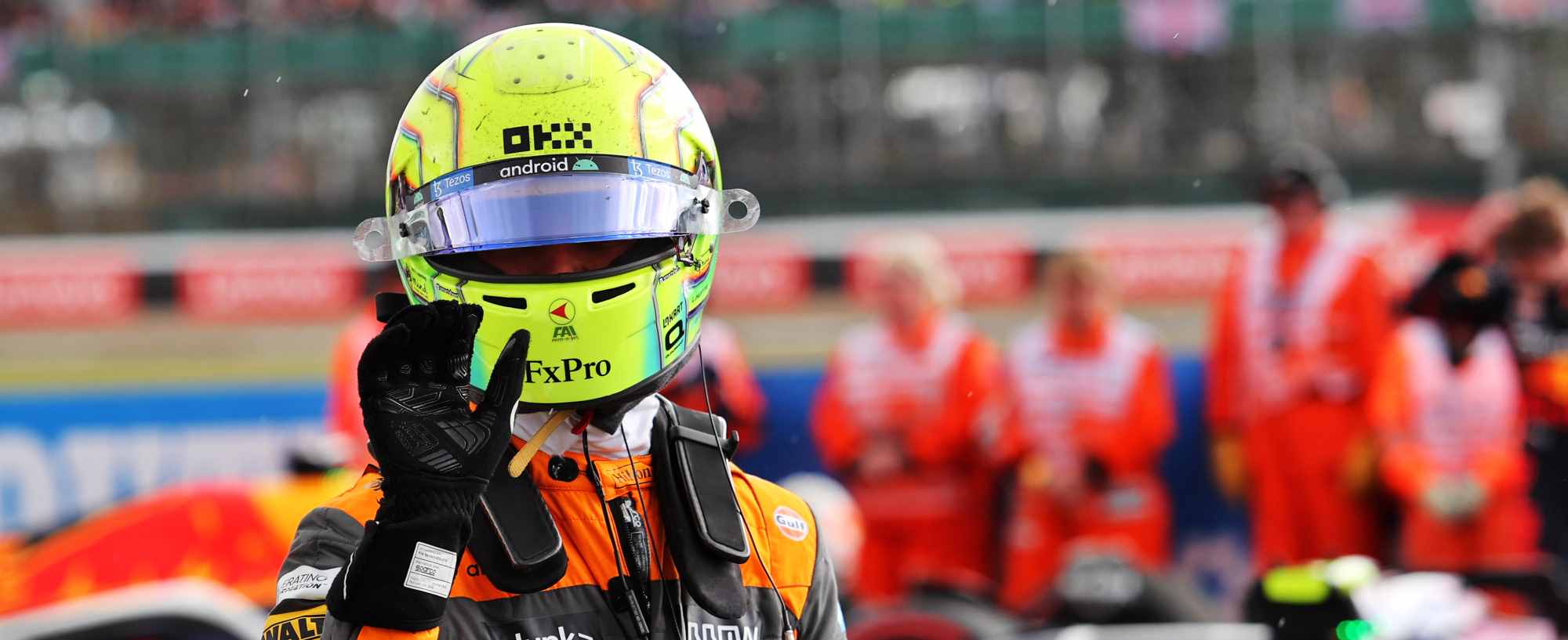 Lando norris monza store helmet